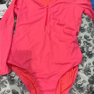 Fabletics Pink One Piece Swimsuit